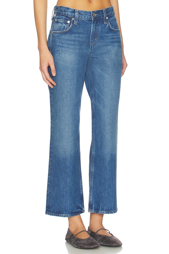 view 2 of 6 DROIT FAYE in Azure Blue