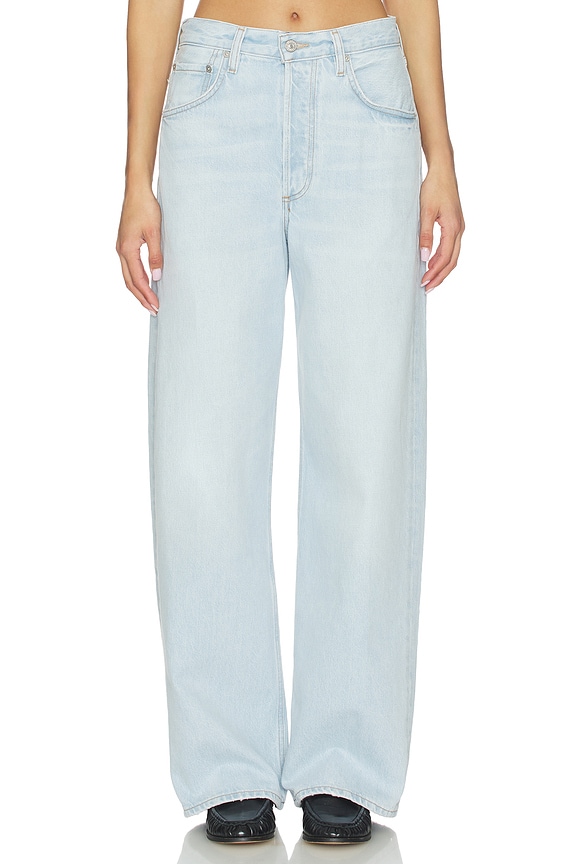 view 1 of 6 Ayla Baggy Jeans in Lighthouse