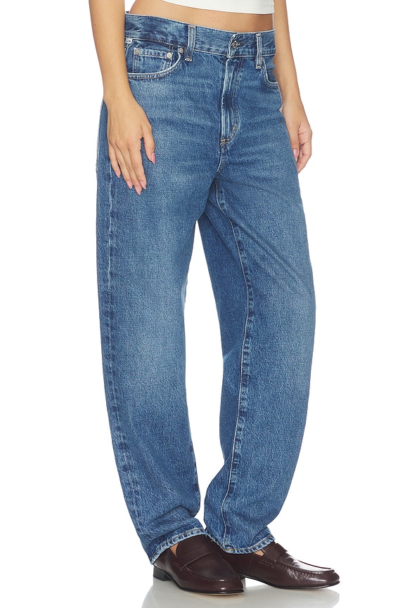 view 2 of 6 Charlotte High Rise Straight Jeans in Dark Wave