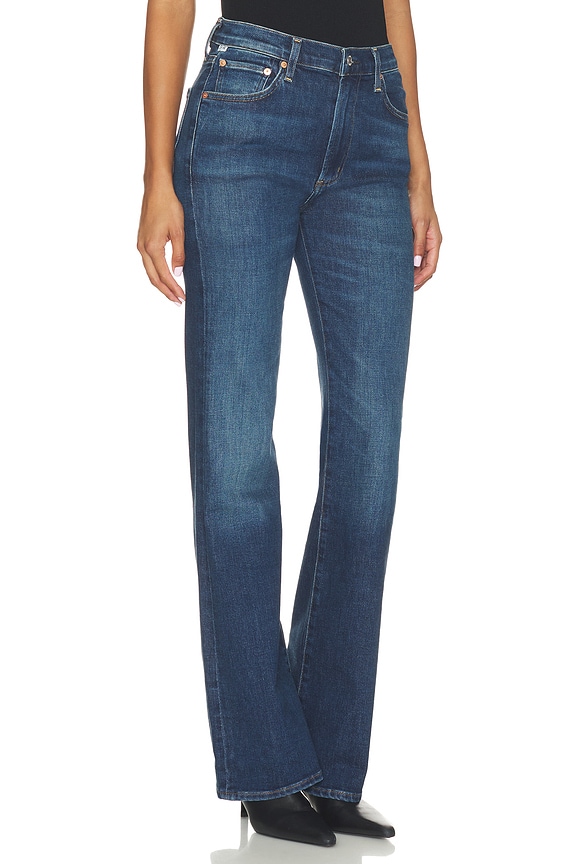 view 2 of 6 Lilah High Rise Bootcut Jean in Moonlight