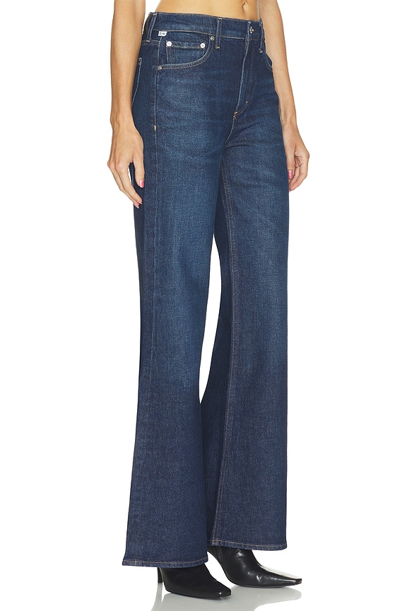 view 2 of 6 Kimberly 70s Flare in Dark Indigo