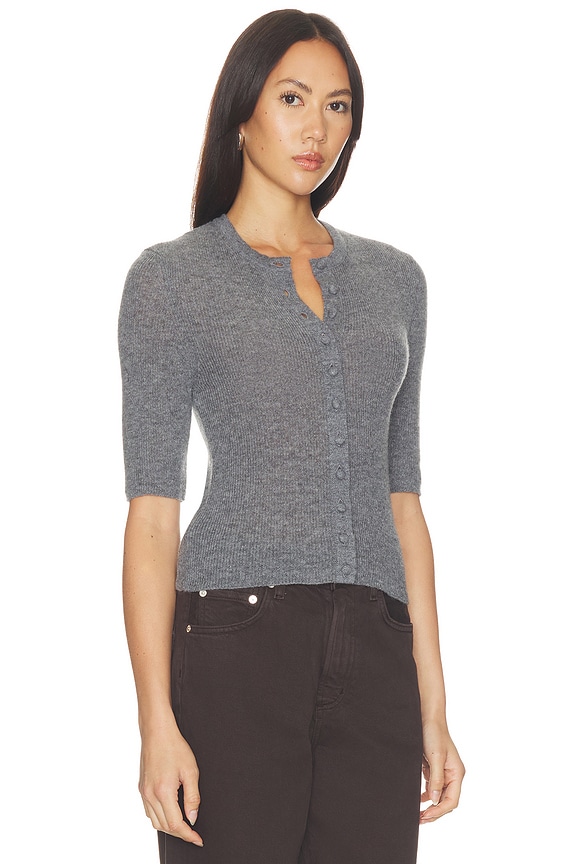 view 2 of 4 CÁRDIGAN TABITHA in Charcoal Heather