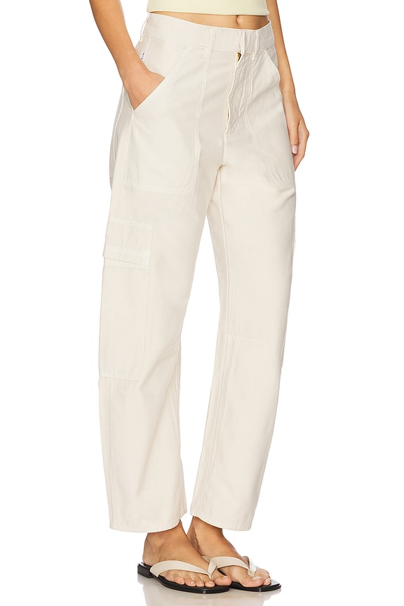 view 2 of 6 PANTALON CARGO MARCELLE in Almondette