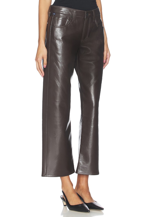 view 2 of 6 Faye Vintage Straight Pants in Chocolate