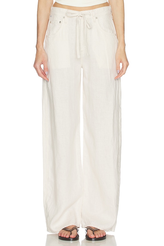 view 1 of 6 PANTALON BRYNN in Pale Stone