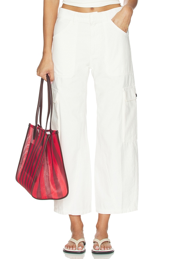 view 1 of 7 Thassos Twisted Seam Utility Pants in Pashmina