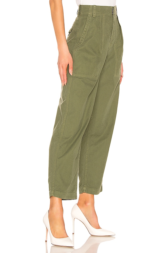 view 2 of 4 Cassidy Pleat Pocket Pant in Laurel