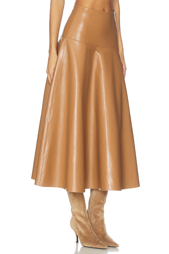 view 2 of 6 Vita Maxi Skirt in Pale Toffee