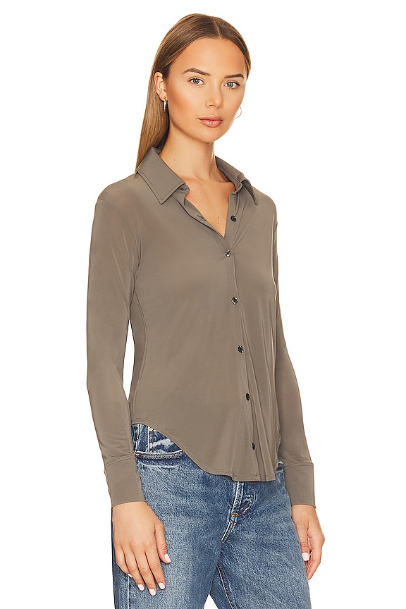 view 2 of 4 BODY À BOUTONS DALHIA in Falcon