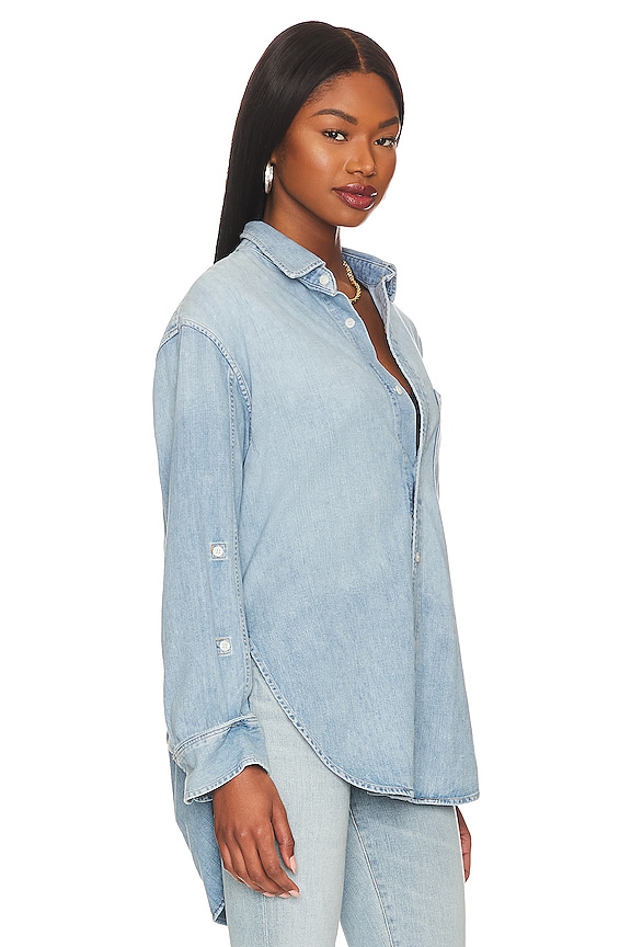 view 2 of 4 Kayla Shirt in Tide