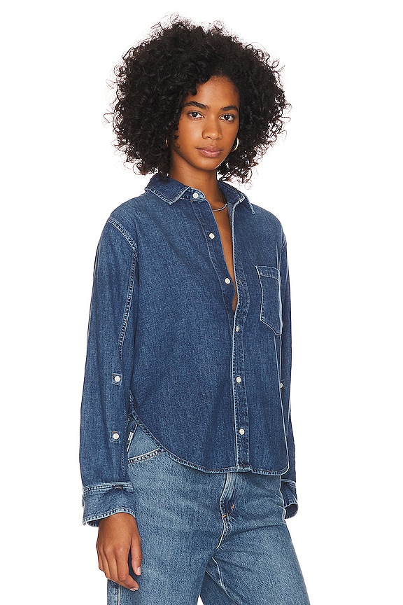 view 2 of 4 Kayla Shrunken Shirt in Amity