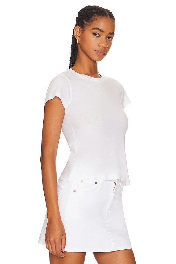 view 2 of 4 УЗКАЯ ФУТБОЛКА JULIETTE in White