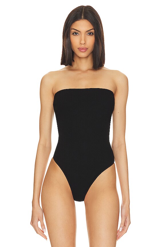 view 2 of 5 Sloane Bodysuit in Black