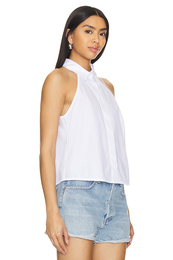 view 2 of 4 ADELINE 나시 셔츠 in Optic White