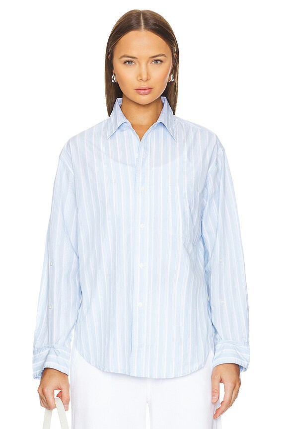 view 2 of 6 CAMISA KAYLA in Marino Stripe