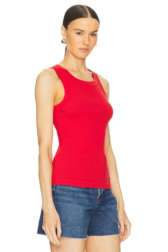 view 2 of 4 CAMISETA TIRANTES ELÁSTICA ISABEL in Aurora