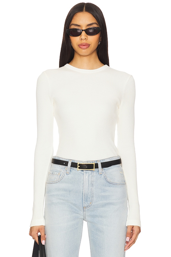 view 1 of 4 Pilar Waffle Crewneck in Pashmina