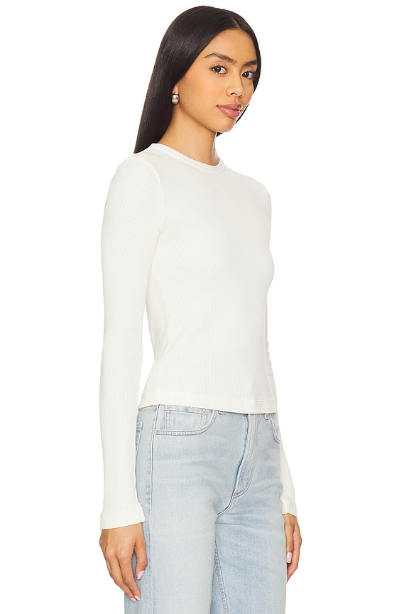 view 2 of 4 Pilar Waffle Crewneck in Pashmina