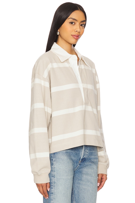 view 2 of 4 ТОП С ДЛИННЫМ РУКАВОМ ARIS in Sandatlas & Pashmina Stripe