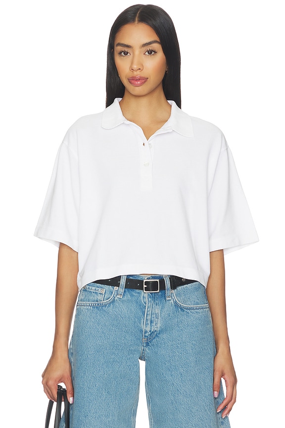 view 1 of 4 Lowen Polo Shirt in White