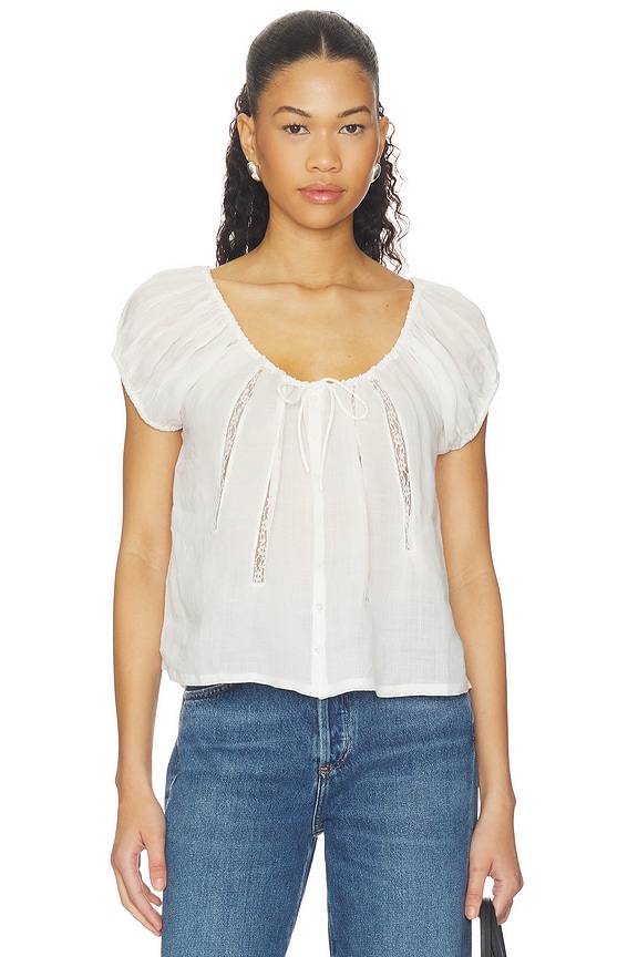view 1 of 4 Taten Top in White