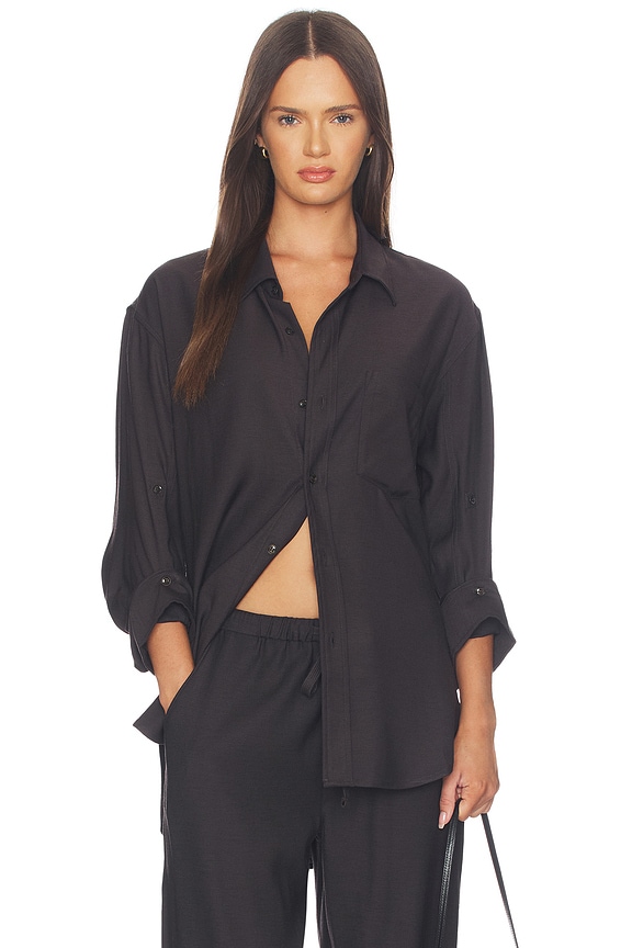 view 1 of 4 Kayla Shirt in Brown