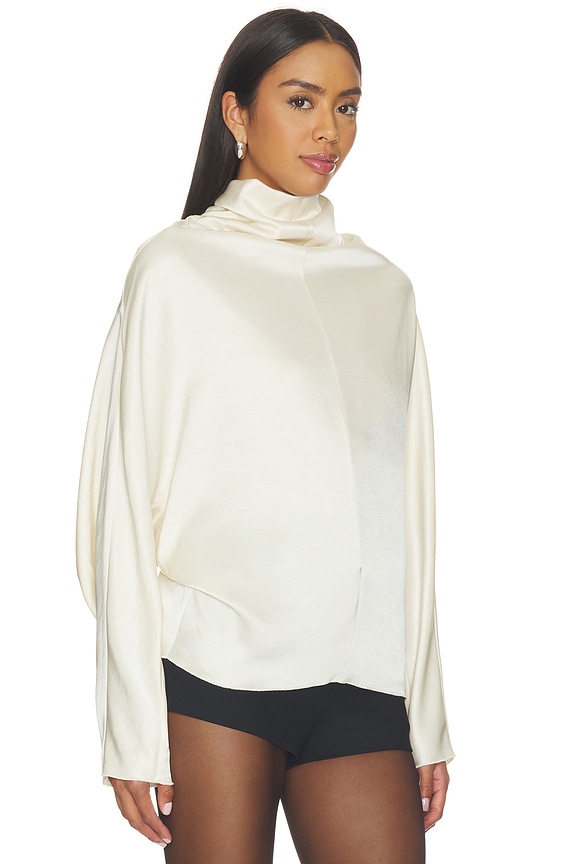 view 2 of 4 TOP BLUSA ILARIA in Cream