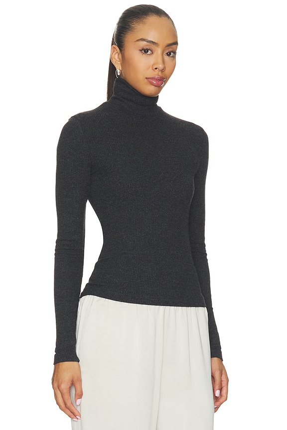 view 2 of 4 Caradene Turtleneck in Heather Charcoal