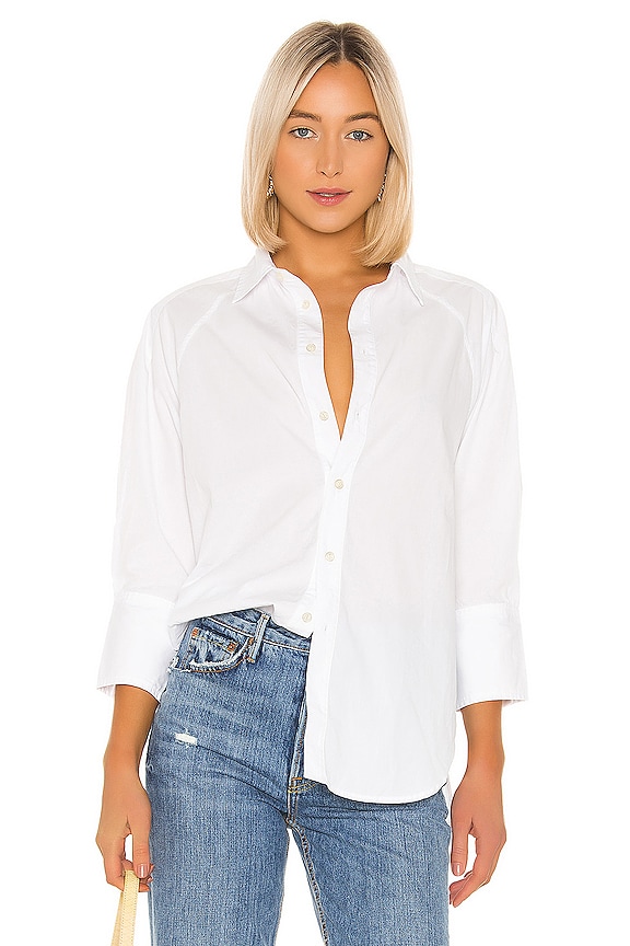 Citizens of Humanity Sybil Shirt in White | REVOLVE