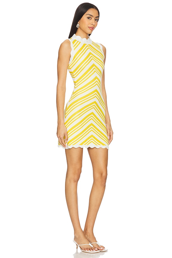 view 2 of 3 Isabella Mini Dress in Yellow
