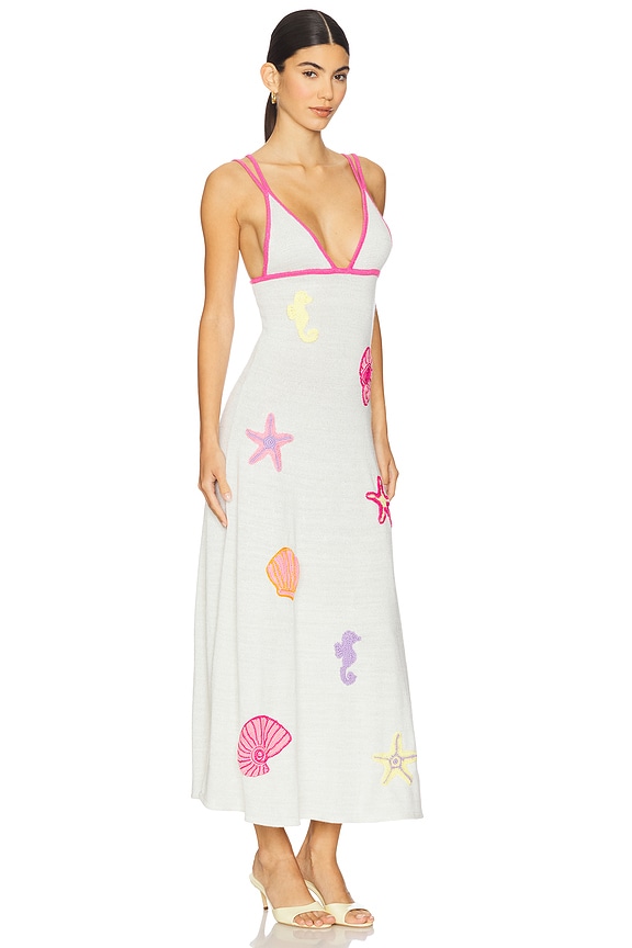 view 2 of 3 ROBE CAROLINA in Beige