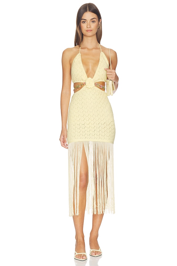 view 1 of 4 VESTIDO ZOE in Yellow