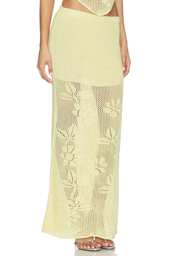view 2 of 6 Mallory Skirt in Yellow