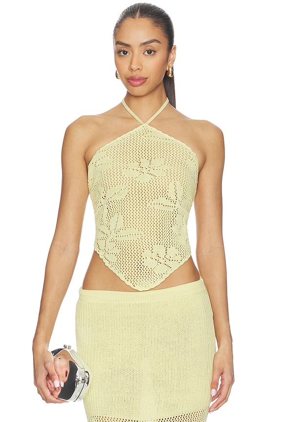 view 1 of 4 Mallory Top in Yellow