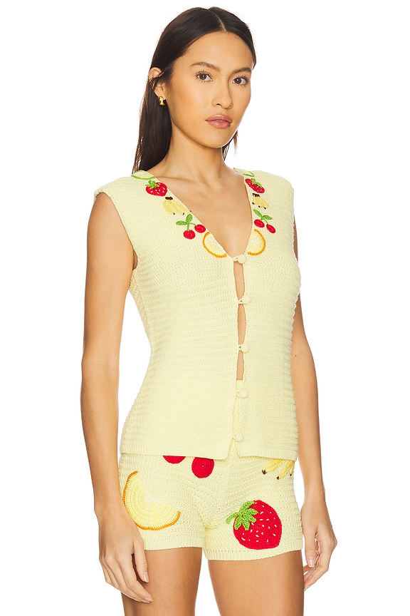 view 2 of 5 Sasha Top in Yellow