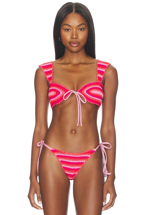 view 1 of 4 Lucy Top in Degrade Pink