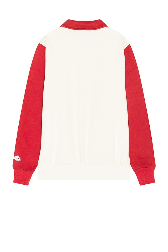 view 2 of 3 CUARTO DE CREMALLERA in Butter & Red