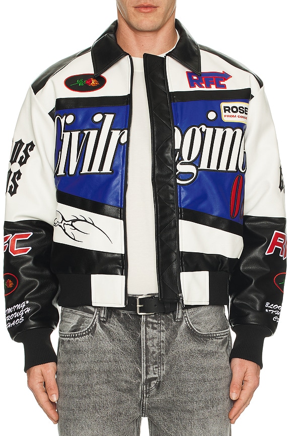 view 7 of 7 CHAQUETA in Black, Blue, & Butter