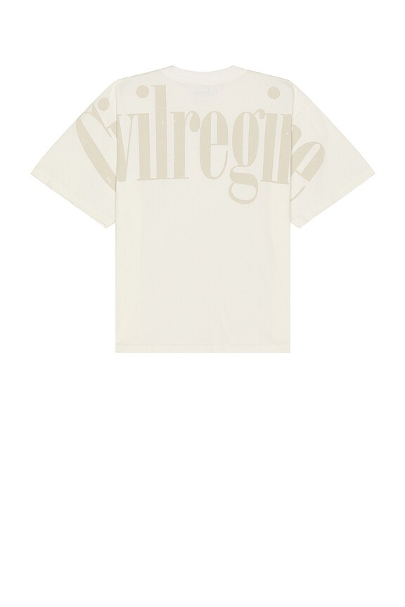 Civil Regime Concrete 199X Tee in Butter REVOLVE