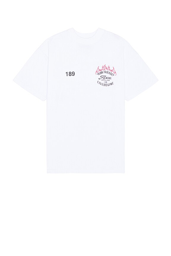 view 2 of 3 T-SHIRT in White