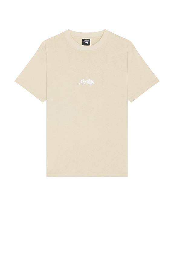 view 2 of 3 It's A Feeling Boxy Tee in Sand