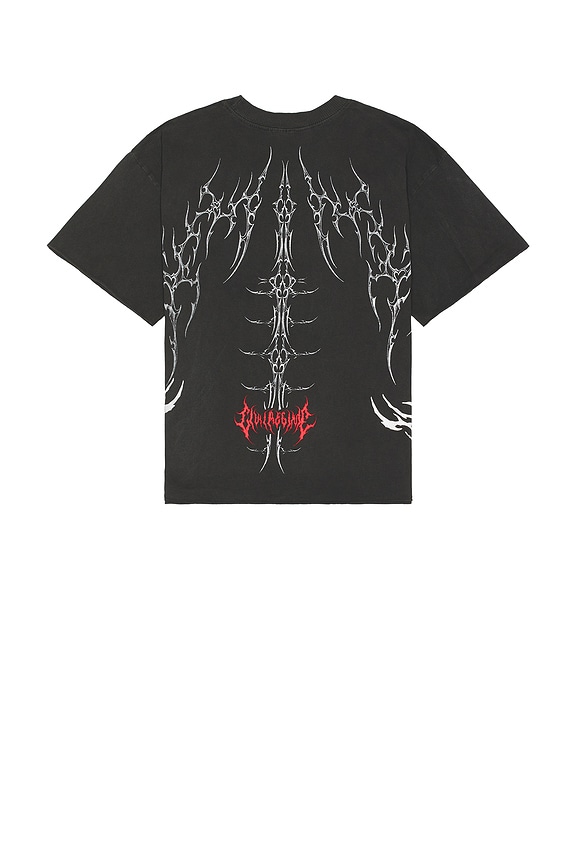 view 2 of 3 Ribs Dungeon Tee in Vintage Ashes