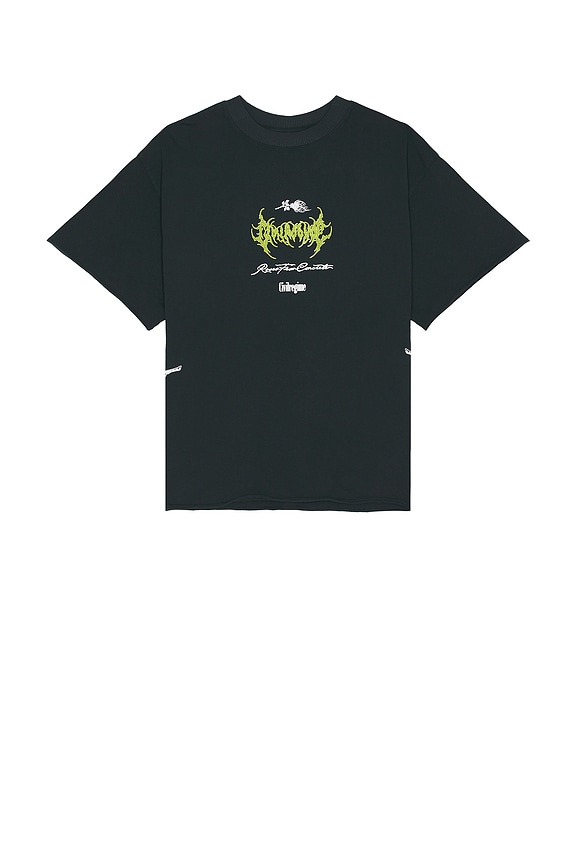 view 2 of 4 ФУТБОЛКА THE CURSE DUNGEON in Dark Green & Scarab