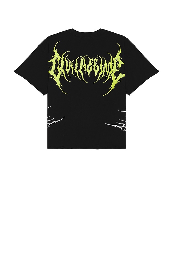 view 2 of 3 One Step Closer Dungeon Tee in Black