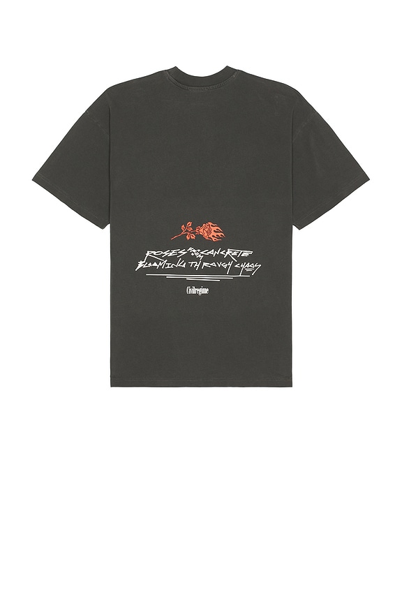 view 2 of 3 Bloom Oversized Tee in Vintage Ashes