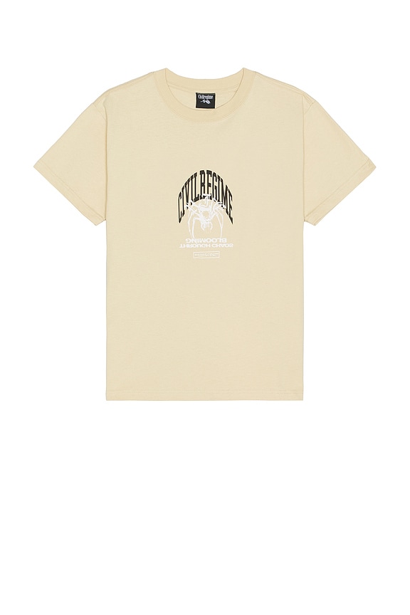 view 2 of 3 Sign Of The Times Boxy Tee in Sand