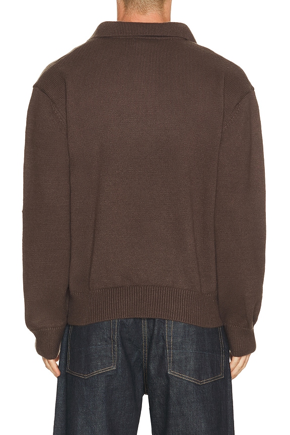 view 2 of 4 The Kurt Sweater in Brown