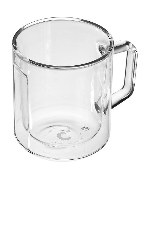 view 2 of 2 Clear Glass Mug Set in Clear