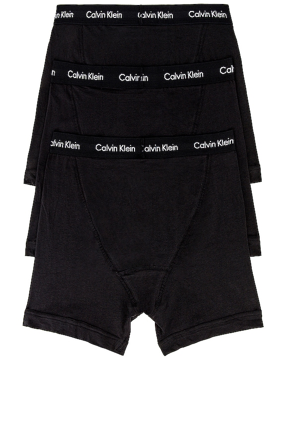 view 2 of 2 Calvin Klein Boxer Brief 3 Piece Set in Black