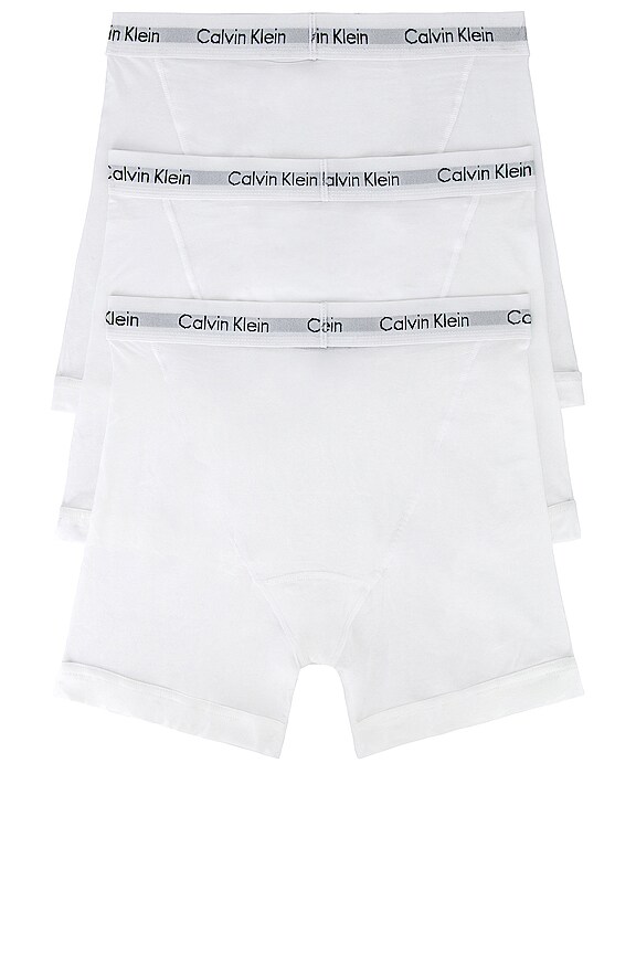 view 2 of 2 SET DE BRAGUITAS BOXER in White